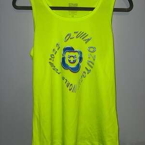 Ozuna World Tour 2022 Neon Tank Top, Size Medium - Ozutochi Concert Merch